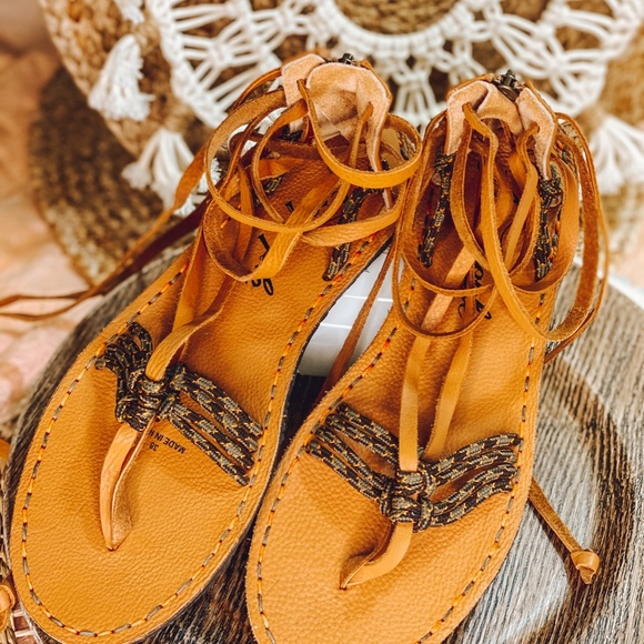 Free People La Jolla Gladiator Wrap Sandal - Picture 2 of 4